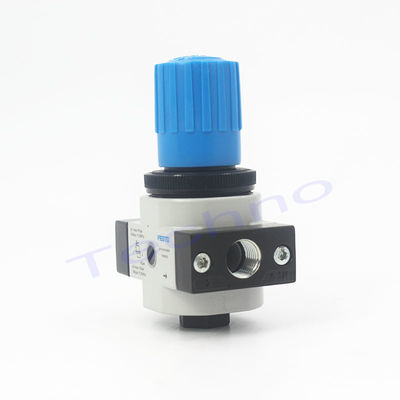 LR-1/4-D-MINI เครื่องปรับกรองอากาศ เครื่องเล็บโลหะ เครื่องปรับความดัน FESTO