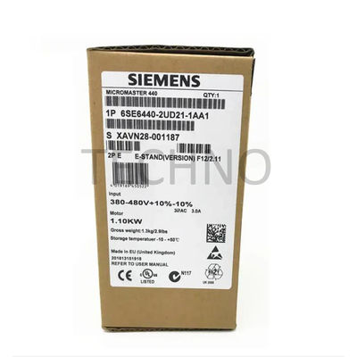 6SE6440-2UD21-1AA1 เครื่องแปลงความถี่แบบแปรเปลี่ยน