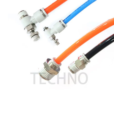 US98A080050 ท่อระบายน้ํา PU ท่อระบายน้ํา Anti Abrasion ท่อระบายน้ําพลาสติกสีส้ม