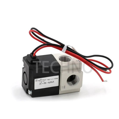 SMC VT307-5G1-01 วาล์วซอลีนอยด์ที่ทํางานด้วยอากาศ SS316 -10 ถึง 50 °C ไม่แข็ง