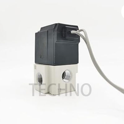 SMC VT307-6G1-01 วาล์วไฮดรอลิกไฟฟ้าแม่เหล็ก SS316 กันฝุ่นอากาศของเหลว