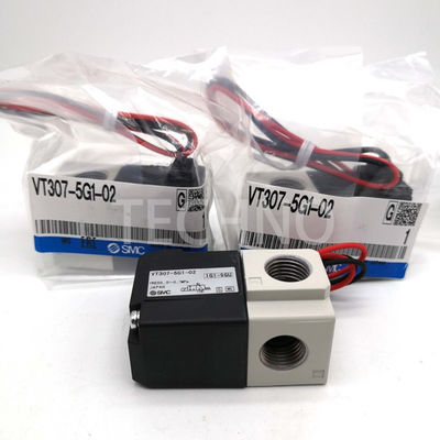VT307V-5G1-02 SMC วาล์วไฟฟ้าไฟฟ้าวาล์วไฟฟ้าแม่เหล็ก SS316 ใบรับรอง CE