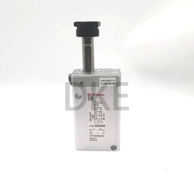 Norgren 2636000 วาล์วสปูลที่ทํางานด้วยโซเลนอยด์ออนไลน์ 5 ท่า/2 ประเทศ G1/4 ขนาดท่า