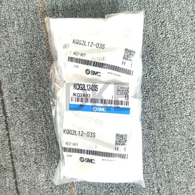 KQG2L12-03S อุปกรณ์ติดต่อท่อปนูมาติกที่มีเส้นใย 12 มม.