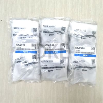 CE SMC KQG2L16-03S อุปกรณ์ติดต่อลําเลียงปนูเมติก