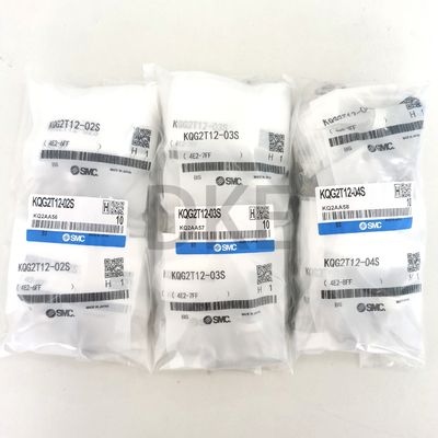 KQG2T12-04S เครื่องเชื่อมต่อเครื่องปรับอากาศแบบ Pneumatic Tee Fitting SUS316 เครื่องเชื่อมอากาศแบบ Pneumatic
