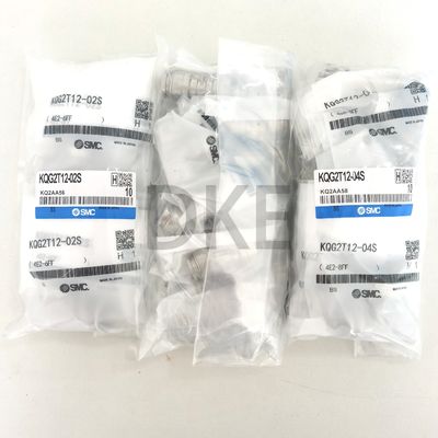 KQG2T12-04S เครื่องเชื่อมต่อเครื่องปรับอากาศแบบ Pneumatic Tee Fitting SUS316 เครื่องเชื่อมอากาศแบบ Pneumatic