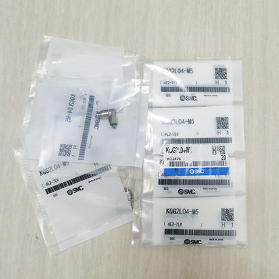 SMC KQ2L04-M5,M5 Thread Rotary Push Type External Thread Elbow 4mm KQG2 การเคลื่อนไหวของเส้นขัด