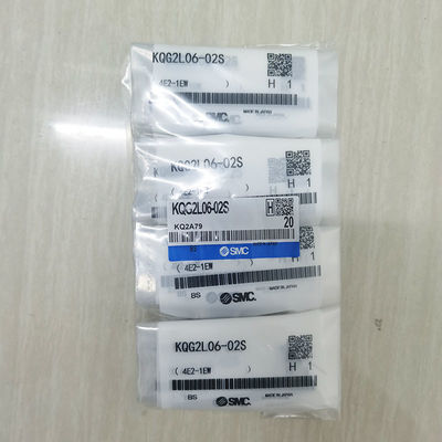 SMC KQG2L06-02S การติดตั้งเอลโค้ทเพศชายสําหรับท่อ 6 มิลลิเมตร,1/8R PORT