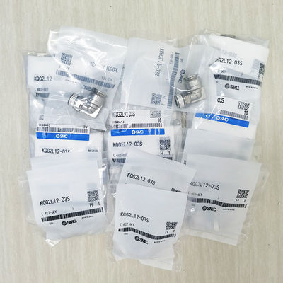 KQG2L12-03S อุปกรณ์ประกอบท่อปนูมาติก สายตรง -100kPa ถึง 1MPa