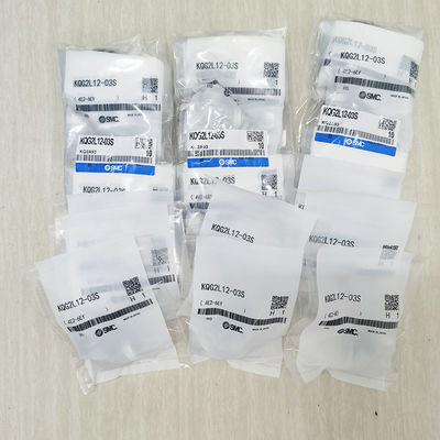 KQG2L12-03S อุปกรณ์ประกอบท่อปนูมาติก สายตรง -100kPa ถึง 1MPa