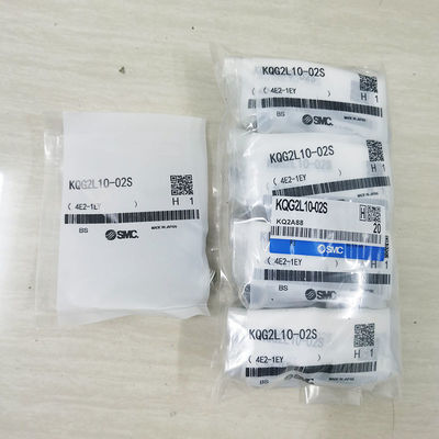SMC KQG2L10-02S เอลโค้ทผลักดันเพื่อเชื่อมต่ออุปกรณ์ประกอบ SS316 3.0 MPa