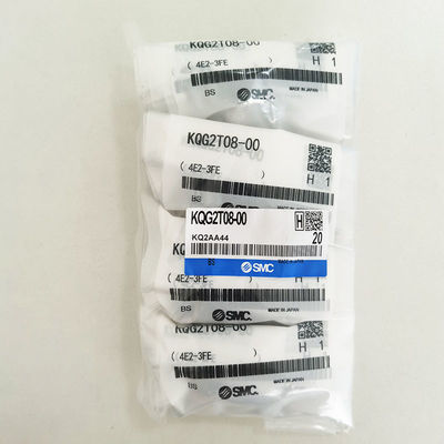 SMC KQG2T08-00 เสื้อเชือกอากาศ ติดต่อหนึ่งแต้ม ติดต่อปนูเมติก O.D. 8mm