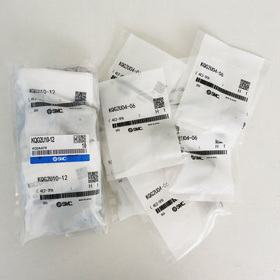 SMC KQG2U04-06 การเชื่อมต่อเร็วของอุปกรณ์ติดต่อลําเลียงอากาศ,SS316,30.0 MPa