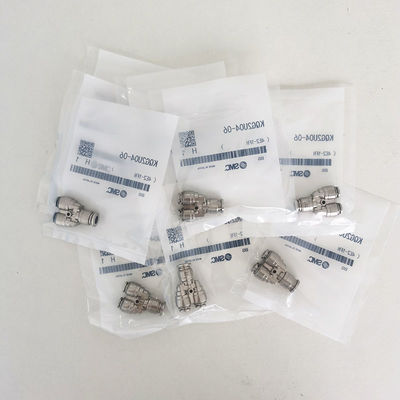 SMC KQG2U04-06 การเชื่อมต่อเร็วของอุปกรณ์ติดต่อลําเลียงอากาศ,SS316,30.0 MPa
