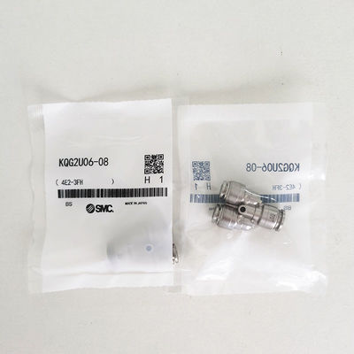 SMC KQG2U06-08 เครื่องปรับอากาศเชื่อมต่อรวดเร็ว ภายใน SS316 ความดันความแรงดัน 3.0 MPa