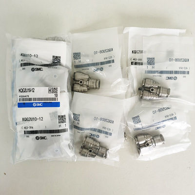 SMC KQG2U08-10 10mm Air Hose Fittings ODM Air Couplings Fittings เครื่องเชื่อมอากาศ