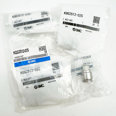 KQG2S12-02S 316 สแตนเลส หัวทรงกระบอกหกเหลี่ยม ดันเข้าร่วม