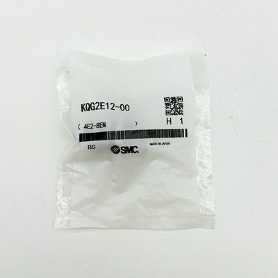 SMC KQG2E12-00 การติดตั้ง Sus Bulkhead Union ความมั่นคงทางอุณหภูมิ
