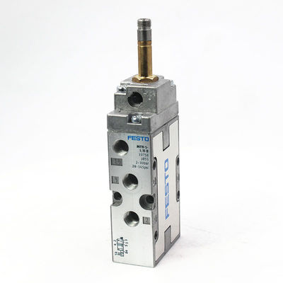 Festo MFH-5-1/8-B19758, Monostable Solenoid Valve Mechanical Spring Reset การตั้งค่าใหม่ของสปริง