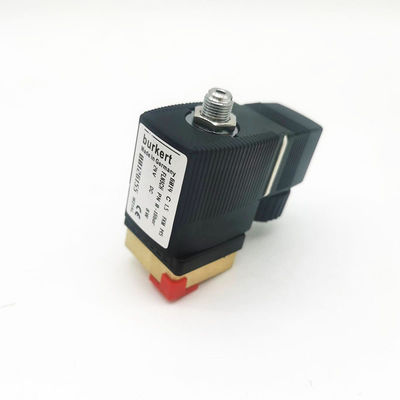 IP65 เรตติ้ง Burkert 00126155 6014 วาล์วโซเลโนอิด 24V ความดันแบบตรง