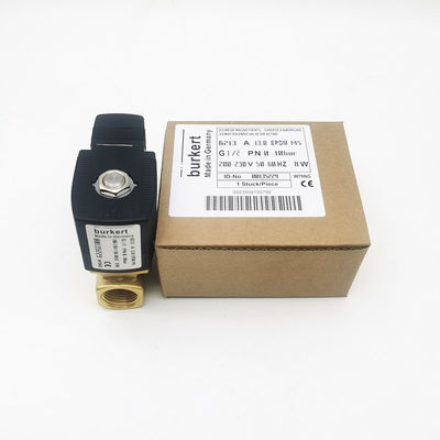 วาล์วน้ํา Burkert 00135229 ประเภท 6213 ความดัน 0-10 บาร์