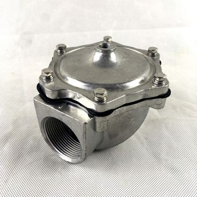 ขนาดท่อ G1 1/2 G353A045 ASCO วาล์วเจ็ตแรงกระแทกสําหรับ 0-8 ขนาดช่อง 5 บาร์ 52 กระบอก TPE / CR