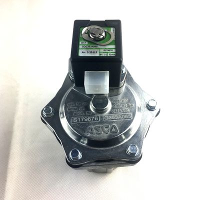 Ø1 1/2 เครื่องปรับปั่น ASCO วาล์วเจ็ตกระแทกกระแทกกระแทก SCG353A065 จุดสองระยะ Integral Pilot