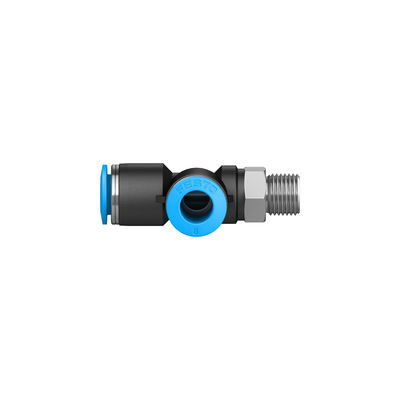 Festo QSTL-1/8-8 ไฮดรอลิก พนูมาติก ฟิต อะไหล่ QSTL ซีรีส T ฟิต R 1/8 เพศชาย ถึง 8 มม
