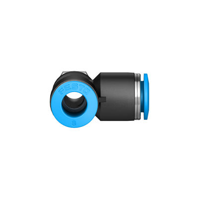 Festo QSTL-1/8-8 ไฮดรอลิก พนูมาติก ฟิต อะไหล่ QSTL ซีรีส T ฟิต R 1/8 เพศชาย ถึง 8 มม
