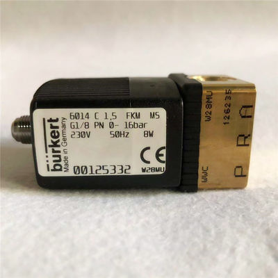 Burkert IP65 วัด AC230V วาล์วซอลีนอยด์ปั๊ม 00125332