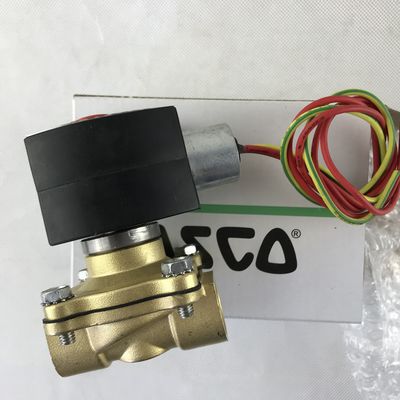 ASCO EF8210G003 120/60AC ทองแดง 2 ทาง 3/4 ในซอลีนอยด์แวลล์ ปิดปกติ บริการทั่วไป