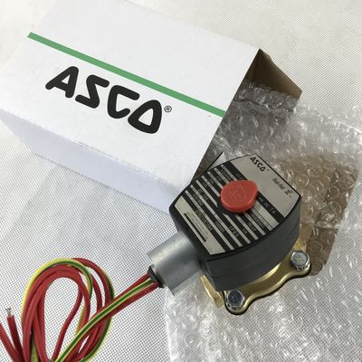 ASCO EF8210G003 120/60AC ทองแดง 2 ทาง 3/4 ในซอลีนอยด์แวลล์ ปิดปกติ บริการทั่วไป