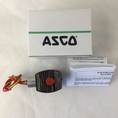 ASCO 8262G138 การบริการทั่วไป 1/4" เปิดปกติ 2/2 Way Single Solenoid Valve