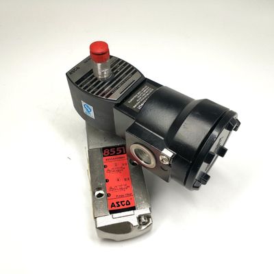 ASCO 8551B401 VCEFCM8551B401MO G1/4 วาล์วโซเลนอยด์โซเลนอยด์แบบเดียว 8551 ซีรีส์ กันระเบิด