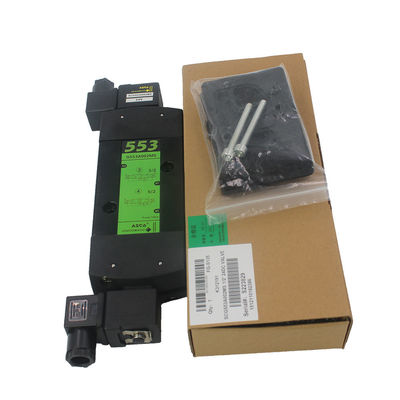 Asco Solenoid Valve 553 Scg553a002ms แผนที่ติดตั้งโค้ลคู่