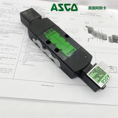 SCG531C018MS ASCO 531 ซีรีย์ซอลีนอยด์แวลเวลล์ Double Coil