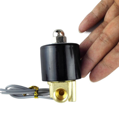 2W ซีรี่ย์ซอลีนอยด์แวลล์ 2W025-08 ปิดปกติ 1/4 "แวลล์น้ําอากาศ