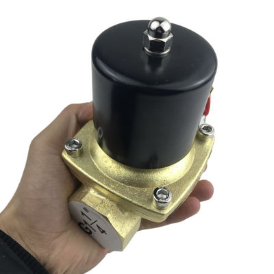 เปิดปกติ 2W350-35 1 1/4 นิ้ว สะอาดทองเหลือง Solenoid วาล์วน้ํา วาล์วอากาศ NO