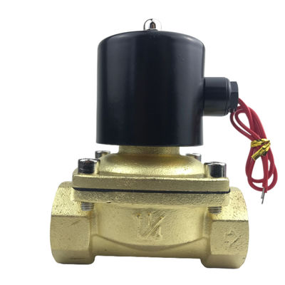 N/O 2W400-40 2 ทาง 1-1/2" ก๊าซ น้ํา พนูเมติก ไฟฟ้า วาล์วซอลีนอยด์ น้ํา อากาศ เปิดปกติ