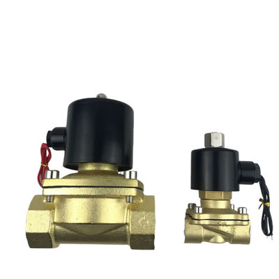 N/O 2W400-40 2 ทาง 1-1/2" ก๊าซ น้ํา พนูเมติก ไฟฟ้า วาล์วซอลีนอยด์ น้ํา อากาศ เปิดปกติ