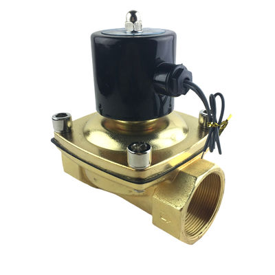 ปิดปกติ 2W500-50 ซอลีนอยด์ วาล์วปั๊มน้ํา การควบคุมสวิตช์ 2 นิ้ว ซอลีนอยด์