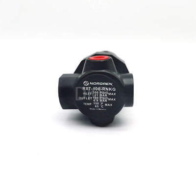 Norgren G 1/8 ระบบควบคุม Pneumatic R07-100-NNKG, 1/8in, 20bar แม็กซ์.