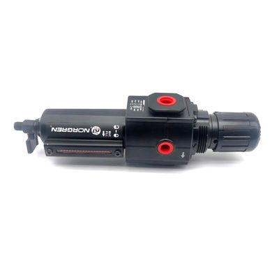 B73G-3GK-QT1-RMN Norgren G3/8 5μm เครื่องกํากับกรอง เครื่องกํากับการระบายมือ เครื่องกํากับการระบาย / เครื่องกํากับการระบายโดยไม่มีวัด