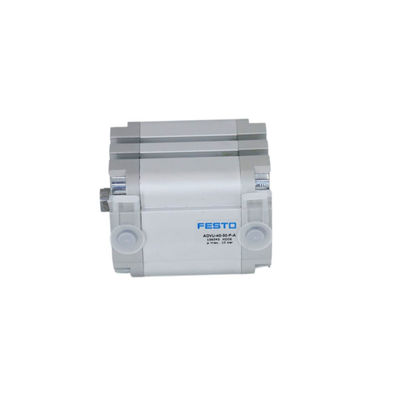 ซิลินเดอร์ปนิวเมติกพิสตันเส้นเพศชายที่มีกระบอกอลูมิเนียม ADVU-40-60-P-A