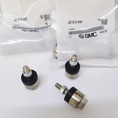 SMC วาล์วโซเลนอยด์ที่มีสไตล์แฟลนจ์สีดํา JA15-5-080 M5x08