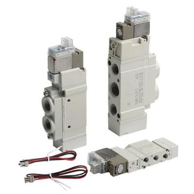 SMC SY7120-5LZD-C6 วาล์วโซเลนอยด์ 2 ตําแหน่ง Single One-Touch Fitting Port ขนาด ø6 DC24V