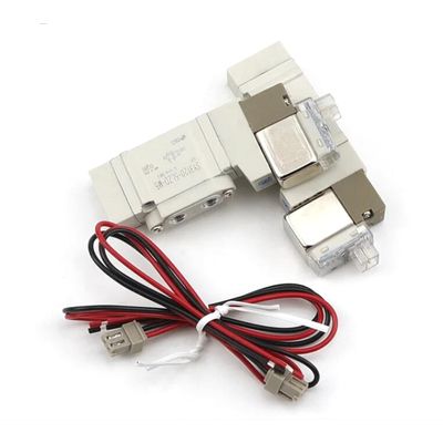 SY5220-5LZD-C4 วาล์วโซเลนอยด์ SMC 2 ตําแหน่ง Double DC24V One-Touch Fitting Port Size Ø4