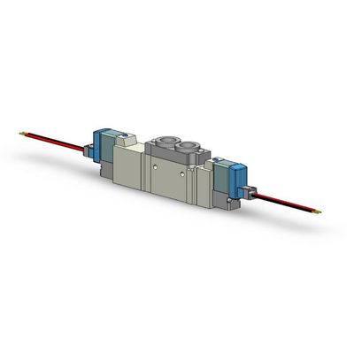 SMC SY5220-6LZD-01 DC12V Port ขนาด 1/8 พนูเมติก Solenoid Valve Thread Piping 2 ตําแหน่ง Double