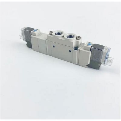 SMC SY5220-5LZD-01 DC24V Port ขนาด 1/8 พนูเมติก Solenoid Valve Thread Piping 2 ตําแหน่ง Double
